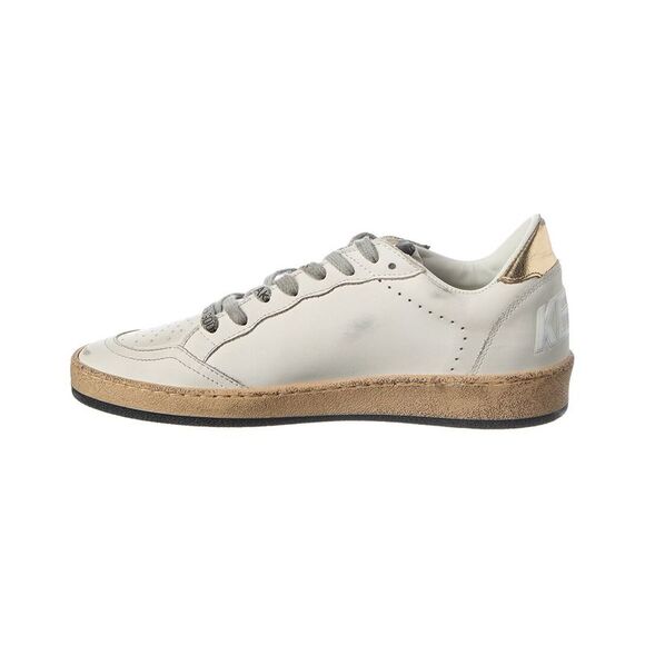 Golden Goose Ball Star Leather Sneaker, White - Picture 2 of 5